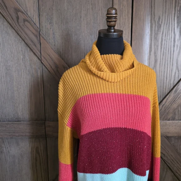 Farm Rio Sparkly Sweater Dress - Picture 2 of 4